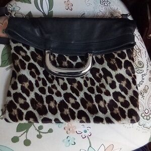 Leather crossbody bag